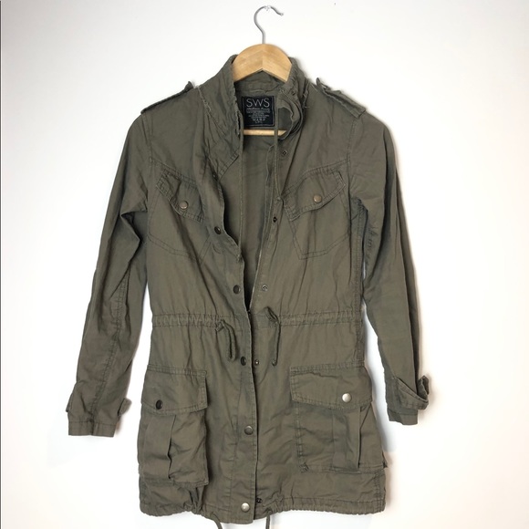 Jackets & Blazers - Green Utility Jacket